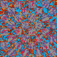 Tie Dye Camo NFT #1740 &copy; Dan Ellis vague.paris