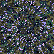 Tie Dye Camo NFT #1747 &copy; Dan Ellis vague.paris