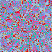 Tie Dye Camo NFT #1749 &copy; Dan Ellis vague.paris