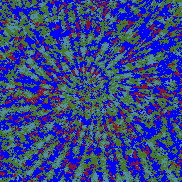 Tie Dye Camo NFT #1755 &copy; Dan Ellis vague.paris