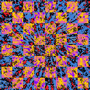 Tie Dye Camo NFT #1759 &copy; Dan Ellis vague.paris