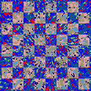 Tie Dye Camo NFT #1769 &copy; Dan Ellis vague.paris