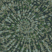 Tie Dye Camo NFT #1784 &copy; Dan Ellis vague.paris