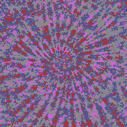 Tie Dye Camo NFT #1796 &copy; Dan Ellis vague.paris