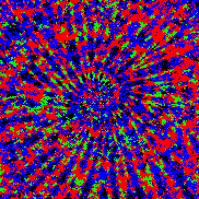 Tie Dye Camo NFT #1803 &copy; Dan Ellis vague.paris