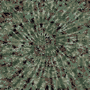 Tie Dye Camo NFT #1804 &copy; Dan Ellis vague.paris