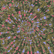 Tie Dye Camo NFT #1809 &copy; Dan Ellis vague.paris