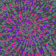 Tie Dye Camo NFT #1811 &copy; Dan Ellis vague.paris