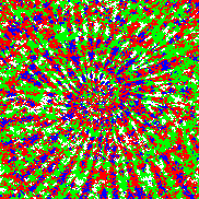 Tie Dye Camo NFT #1814 &copy; Dan Ellis vague.paris