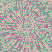 Tie Dye Camo NFT #1827 &copy; Dan Ellis vague.paris