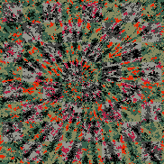 Tie Dye Camo NFT #1830 &copy; Dan Ellis vague.paris