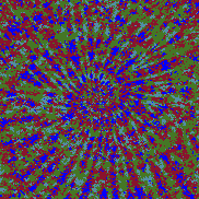 Tie Dye Camo NFT #1834 &copy; Dan Ellis vague.paris