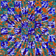 Tie Dye Camo NFT #1846 &copy; Dan Ellis vague.paris