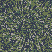 Tie Dye Camo NFT #1847 &copy; Dan Ellis vague.paris