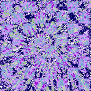 Tie Dye Camo NFT #1848 &copy; Dan Ellis vague.paris