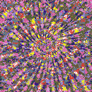 Tie Dye Camo NFT #1850 &copy; Dan Ellis vague.paris