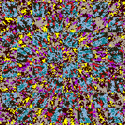 Tie Dye Camo NFT #1852 &copy; Dan Ellis vague.paris