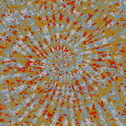 Tie Dye Camo NFT #1853 &copy; Dan Ellis vague.paris