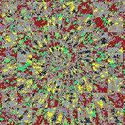 Tie Dye Camo NFT #1861 &copy; Dan Ellis vague.paris