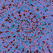 Tie Dye Camo NFT #1867 &copy; Dan Ellis vague.paris