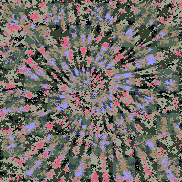 Tie Dye Camo NFT #1872 &copy; Dan Ellis vague.paris