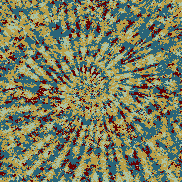 Tie Dye Camo NFT #1884 &copy; Dan Ellis vague.paris