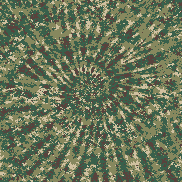 Tie Dye Camo NFT #1891 &copy; Dan Ellis vague.paris