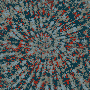 Tie Dye Camo NFT #1899 &copy; Dan Ellis vague.paris