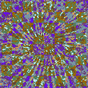 Tie Dye Camo NFT #1900 &copy; Dan Ellis vague.paris