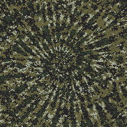 Tie Dye Camo NFT #1909 &copy; Dan Ellis vague.paris