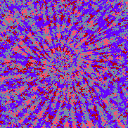 Tie Dye Camo NFT #1914 &copy; Dan Ellis vague.paris