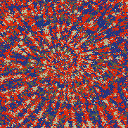 Tie Dye Camo NFT #1920 &copy; Dan Ellis vague.paris