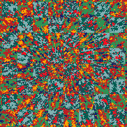 Tie Dye Camo NFT #1922 &copy; Dan Ellis vague.paris