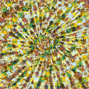 Tie Dye Camo NFT #1925 &copy; Dan Ellis vague.paris