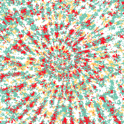 Tie Dye Camo NFT #1926 &copy; Dan Ellis vague.paris