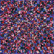 Tie Dye Camo NFT #1928 &copy; Dan Ellis vague.paris