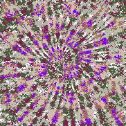 Tie Dye Camo NFT #1939 &copy; Dan Ellis vague.paris