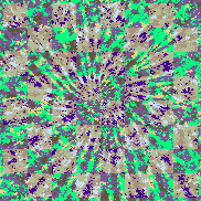 Tie Dye Camo NFT #1940 &copy; Dan Ellis vague.paris