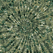 Tie Dye Camo NFT #1952 &copy; Dan Ellis vague.paris