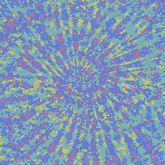 Tie Dye Camo NFT #1953 &copy; Dan Ellis vague.paris