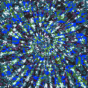 Tie Dye Camo NFT #1958 &copy; Dan Ellis vague.paris