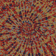 Tie Dye Camo NFT #1959 &copy; Dan Ellis vague.paris