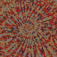 Tie Dye Camo NFT #1977 &copy; Dan Ellis vague.paris