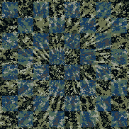 Tie Dye Camo NFT #1984 &copy; Dan Ellis vague.paris