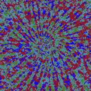 Tie Dye Camo NFT #1997 &copy; Dan Ellis vague.paris