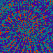 Tie Dye Camo NFT #1998 &copy; Dan Ellis vague.paris